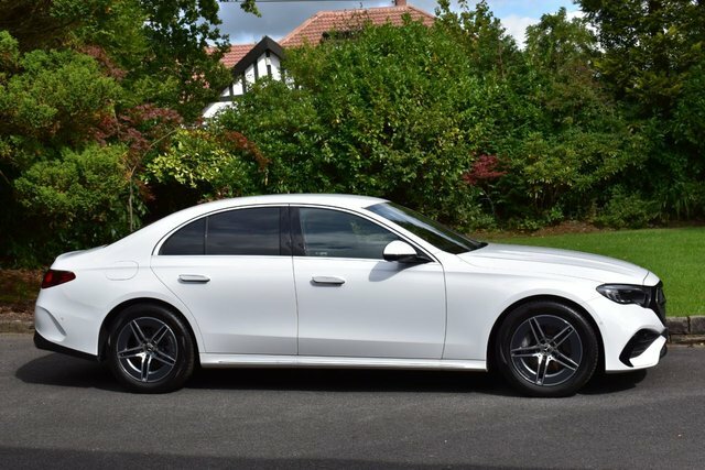 Mercedes-Benz E Class 2.0 E200h Mhev Amg Line Saloon Hybrid G White #2