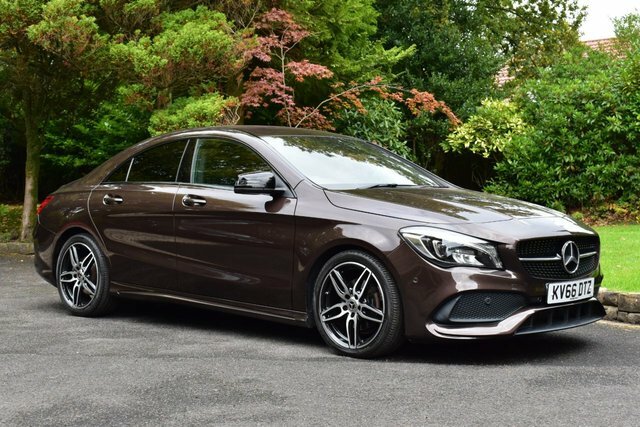 Mercedes-Benz CLA Class 1.6 Cla180 Amg Line Coupe Euro 6 Brown #2