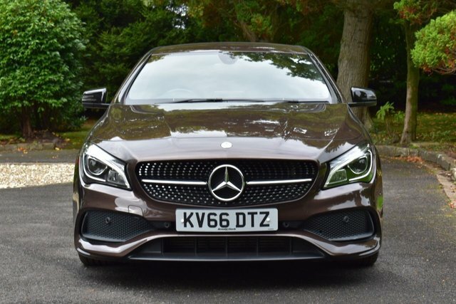 Mercedes-Benz CLA Class 1.6 Cla180 Amg Line Coupe Euro 6 Brown #3