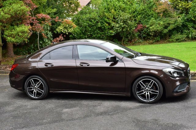Mercedes-Benz CLA Class 1.6 Cla180 Amg Line Coupe Euro 6 Brown #4