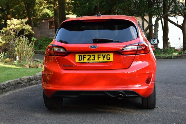 Ford Fiesta 1.0T Ecoboost St-line Hatchback DF23FYG Red #4