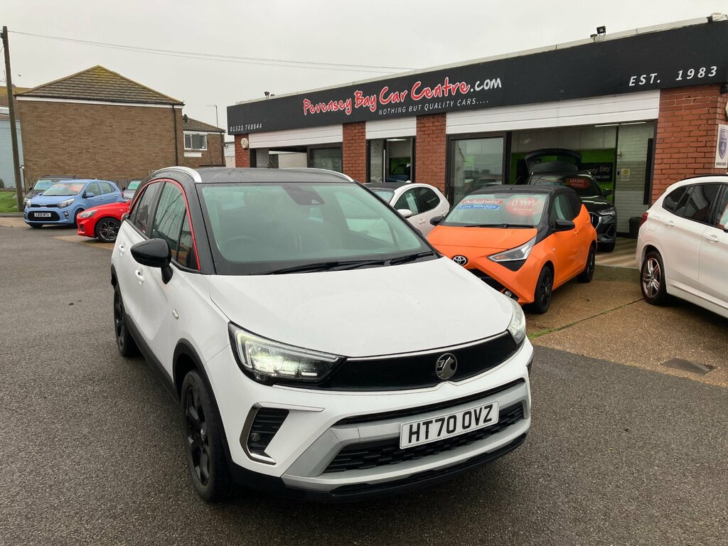 Vauxhall Crossland Sri Nav Turbo 6 White