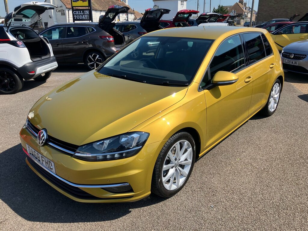 Volkswagen Golf Gt Evo Tsi Evo 150 Dsg DA68FHD Yellow #5