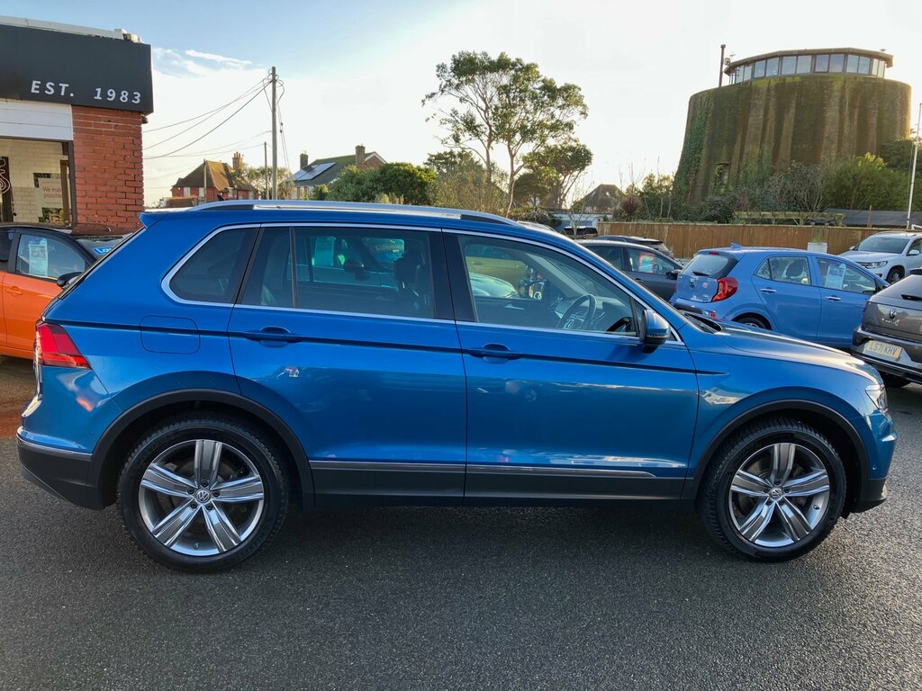 Volkswagen Tiguan Sel 2.0 Tsi 4Motion Euro 6 Suv Dsg S MV67WBN Blue #6