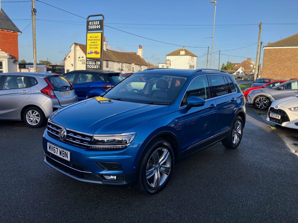Volkswagen Tiguan Sel 2.0 Tsi 4Motion Euro 6 Suv Dsg S MV67WBN Blue #4