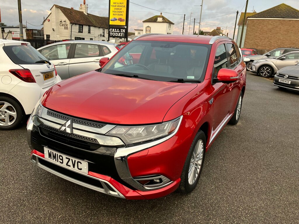 Mitsubishi Outlander 2.4H 13.8Kwh 4H Twinmotor Suv Plug-in H WM19ZVC Red #5