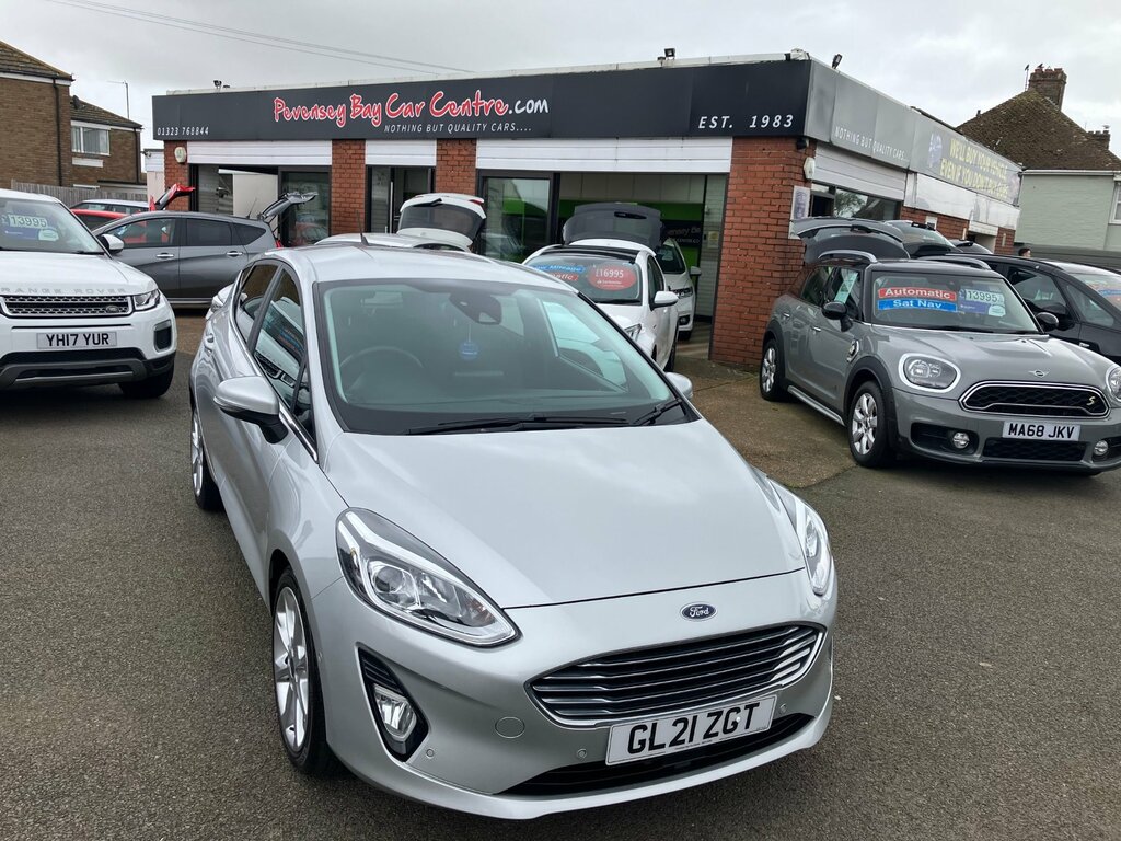 Ford Fiesta Titanium X Hatchback 1.0T Ecoboost Mhev 6 P Silver