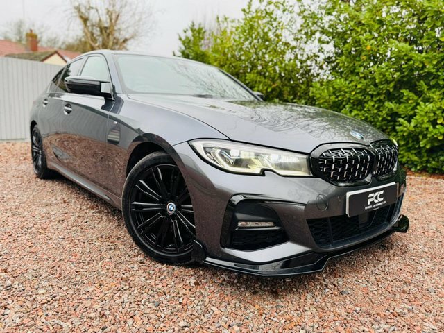 BMW 3 Series 2019 2.0 320D M Sport Xdrive Euro 6 Ss YB19WDX Grey #4