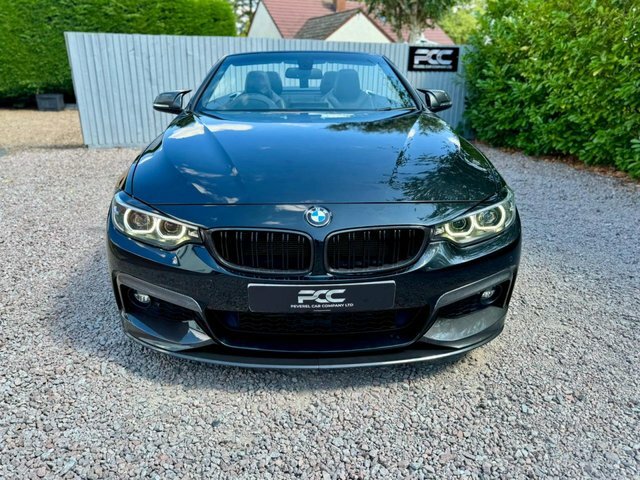 BMW 4 Series 2020 2.0 420D M Sport Convertible Black #5