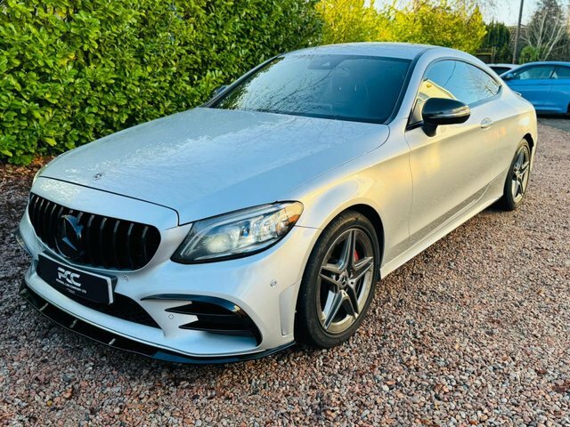 Mercedes-Benz C Class 2019 2.0 C300d Amg Line Premium Coupe KT68YGW Silver #6