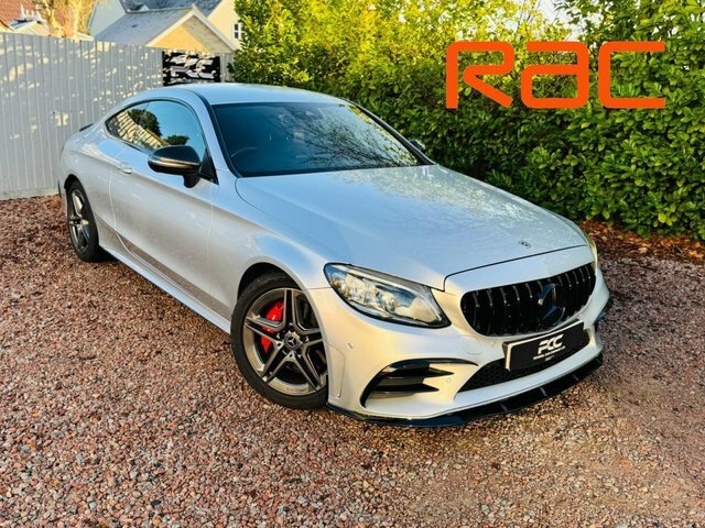 Mercedes-Benz C Class 2019 2.0 C300d Amg Line Premium Coupe Silver