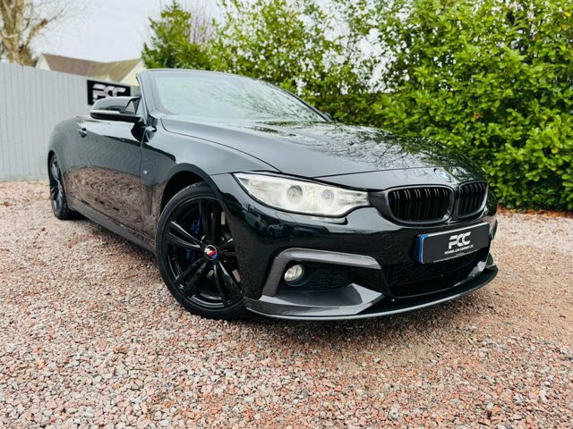 BMW 4 Series 2016 2.0 425D M Sport Convertible Black #4