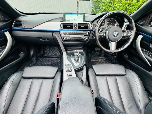 BMW 4 Series 2016 2.0 425D M Sport Convertible Black #3