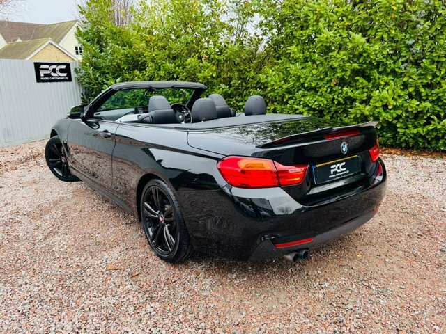 BMW 4 Series 2016 2.0 425D M Sport Convertible Black #2