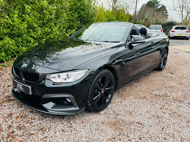 BMW 4 Series 2016 2.0 425D M Sport Convertible Black #6