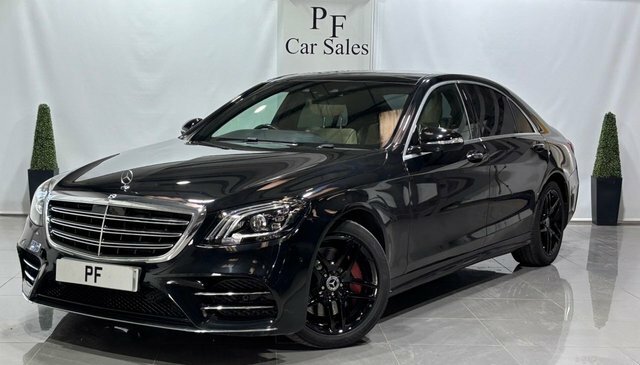 Mercedes-Benz S Class 2.9 S400ld Amg Line Premium Saloon G- Black