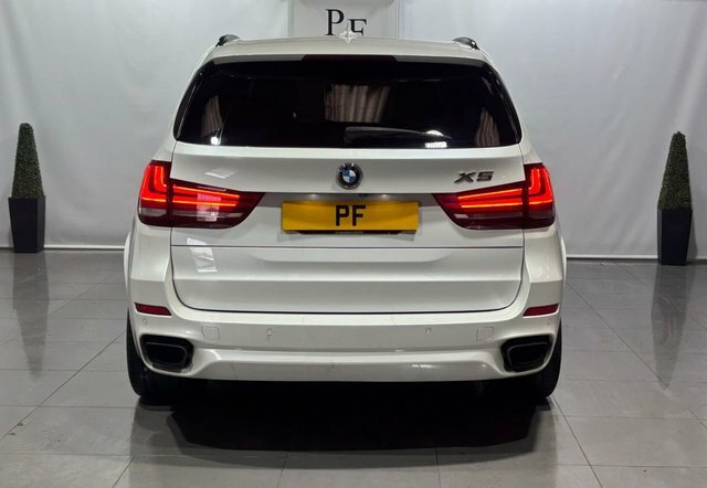 BMW X5 3.0 40D M Sport Suv Xdrive Euro 6 YF18BJZ White #5