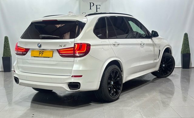BMW X5 3.0 40D M Sport Suv Xdrive Euro 6 YF18BJZ White #6