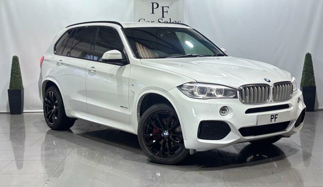 BMW X5 3.0 40D M Sport Suv Xdrive Euro 6 YF18BJZ White #3