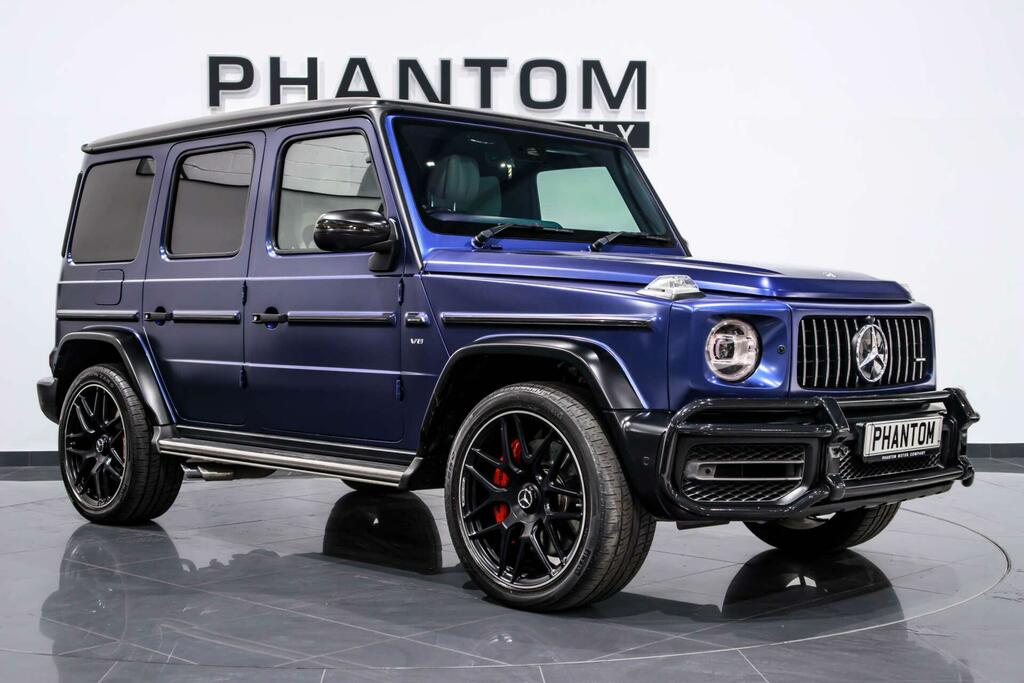 Mercedes-Benz G Class 4.0 G63 V8 Biturbo Amg Spds9gt 4Matic Euro 6 Ss Blue