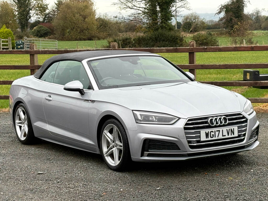 Audi A5 2.0 Tdi S Line S Tronic WG17LVN Silver #2