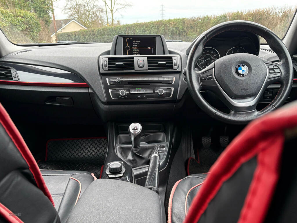 BMW 1 Series 116D Sport DG55KAG Red #2