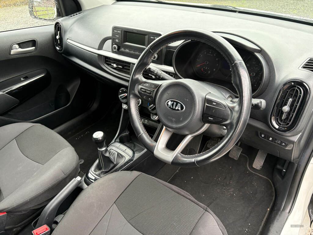 Kia Picanto 1.25 2 VHZ9540 White #2
