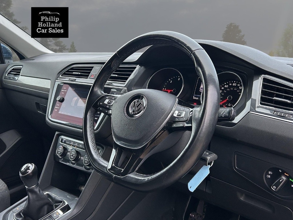 Volkswagen Tiguan Allspace Tdi Se Nav DF68UOU Blue #5