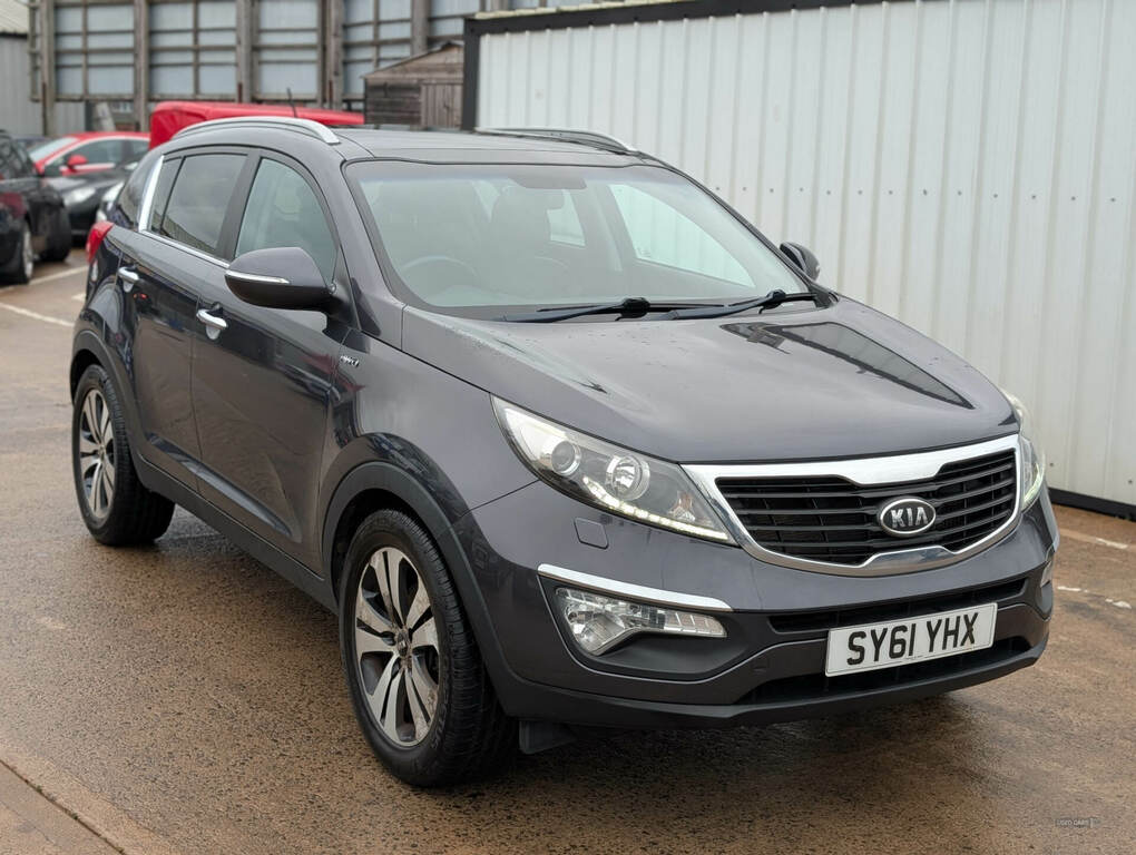 Kia Sportage 2.0 Crdi Kx-3 Sat Nav Silver