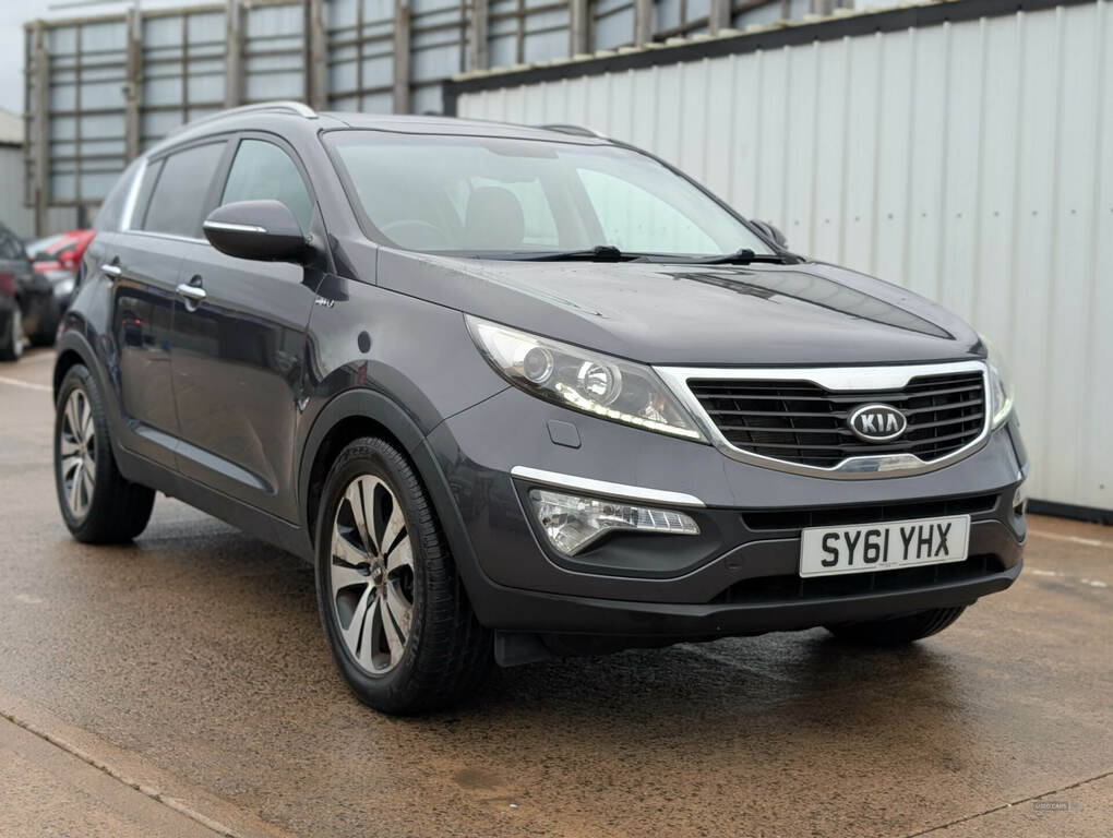 Kia Sportage 2.0 Crdi Kx-3 Sat Nav Silver #2