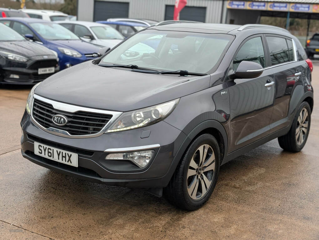 Kia Sportage 2.0 Crdi Kx-3 Sat Nav Silver #4