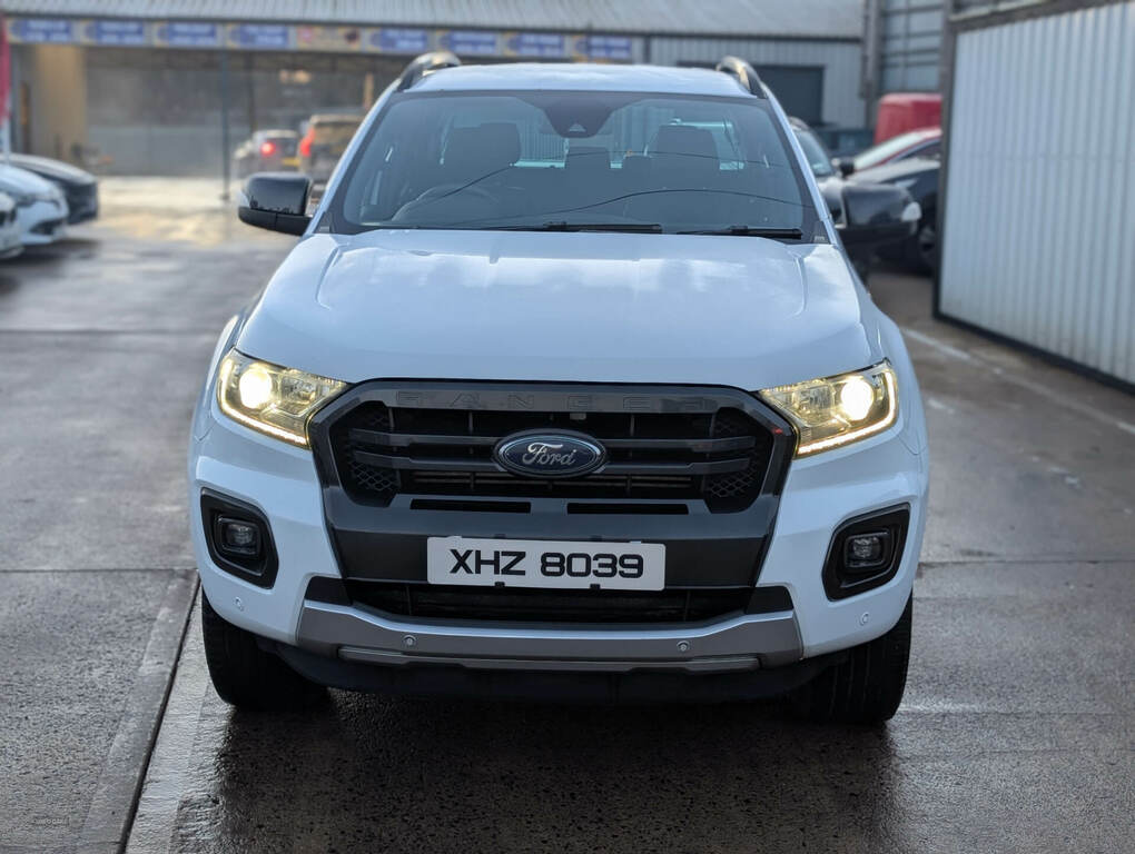 Ford Ranger Up Double Cab Wildtrak 2.0 Ecoblue 213 XHZ8039 White #3
