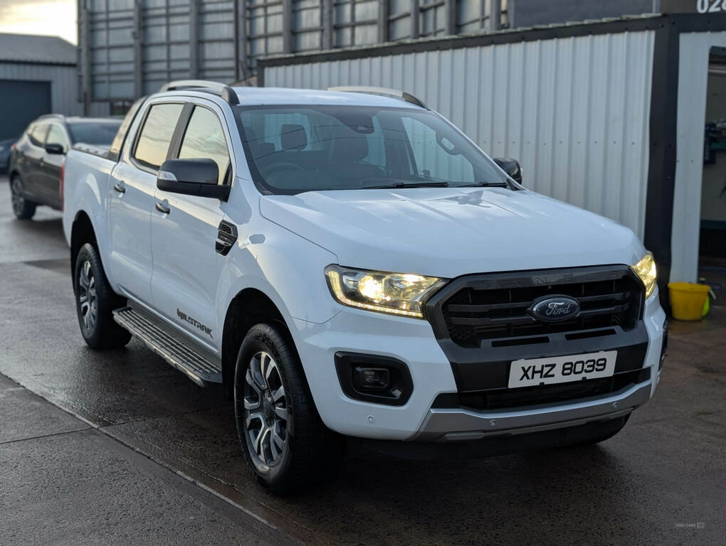 Ford Ranger Up Double Cab Wildtrak 2.0 Ecoblue 213 XHZ8039 White #2