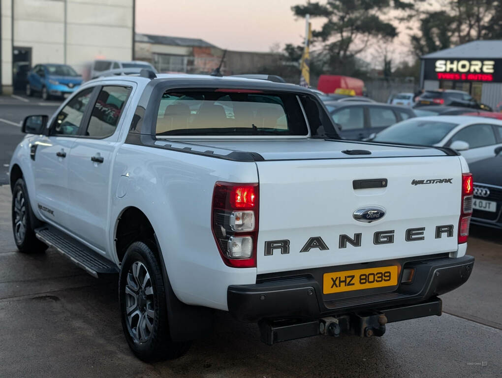 Ford Ranger Up Double Cab Wildtrak 2.0 Ecoblue 213 XHZ8039 White #5