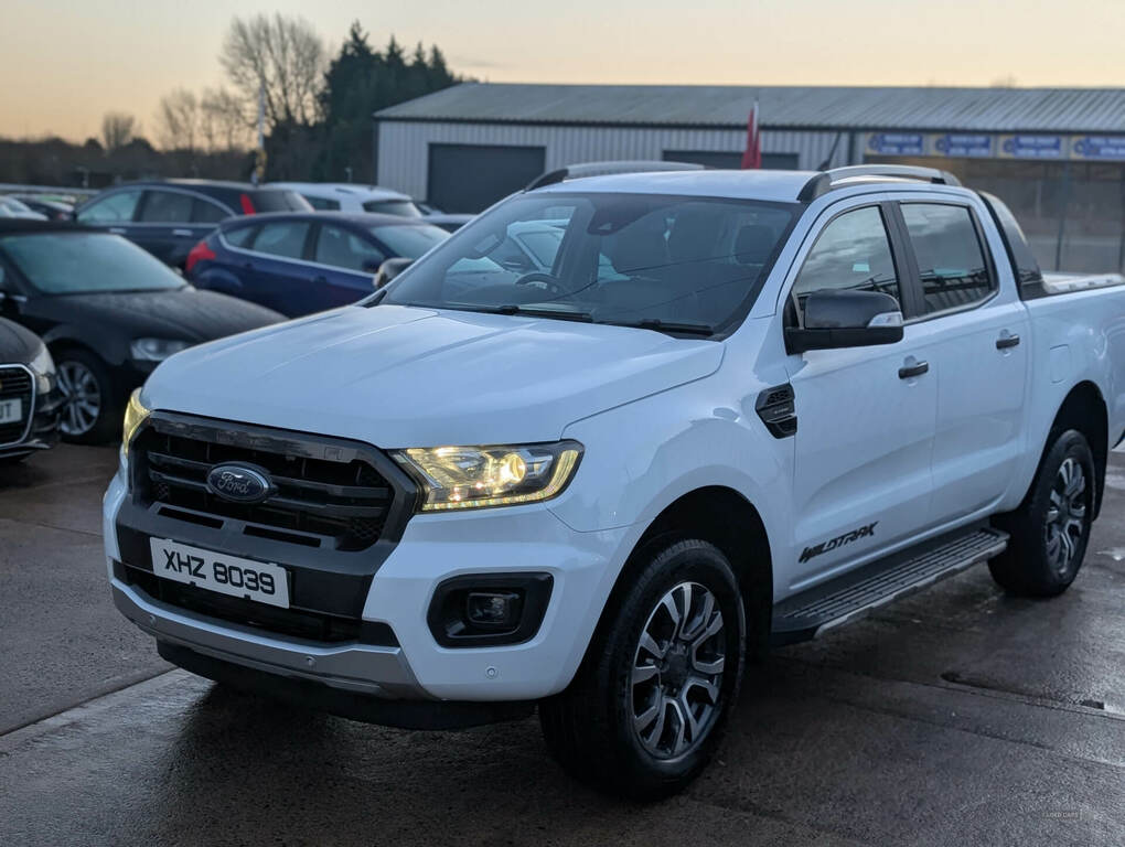 Ford Ranger Up Double Cab Wildtrak 2.0 Ecoblue 213 XHZ8039 White #4