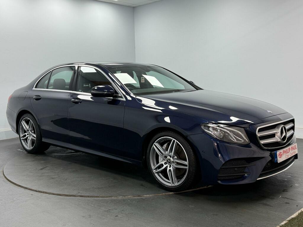 Mercedes-Benz E Class E220d Amg Line 9G-tronic Blue