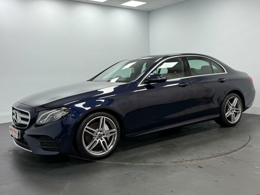 Mercedes-Benz E Class E220d Amg Line 9G-tronic LK67UWH Blue #2