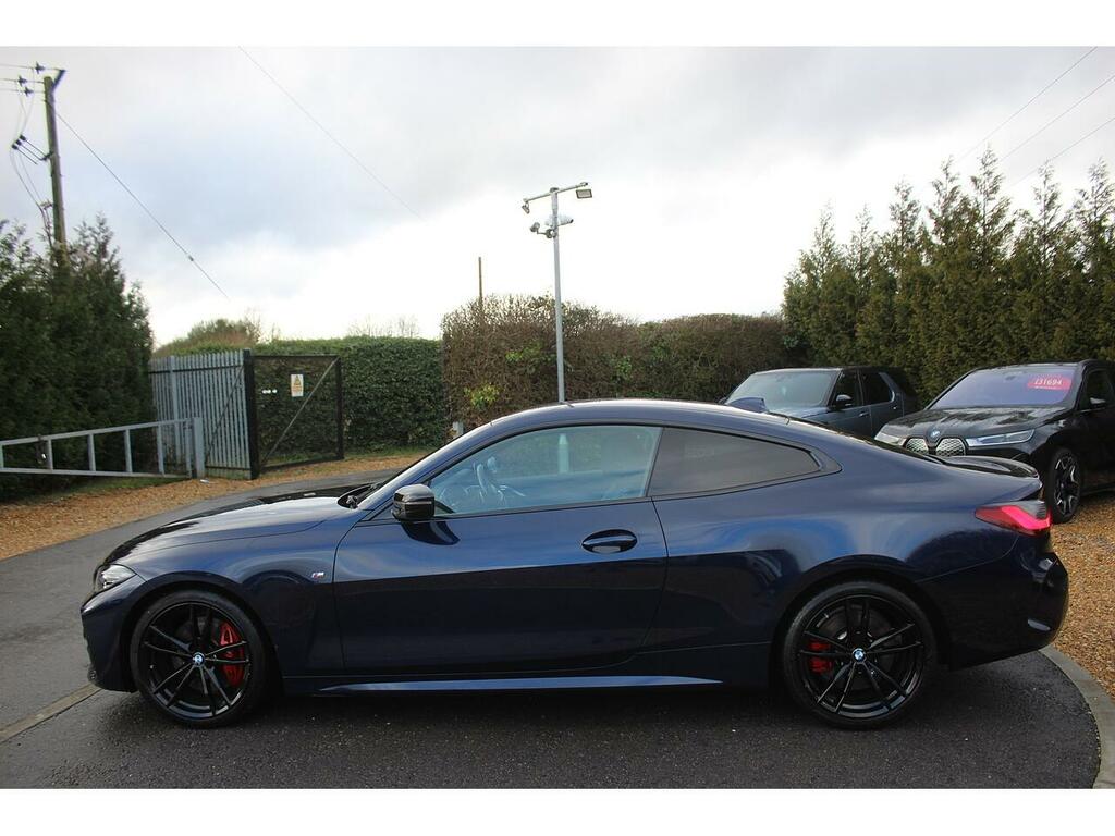 BMW 4 Series Coupe Blue #4