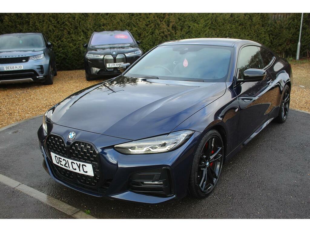 BMW 4 Series Coupe Blue #2
