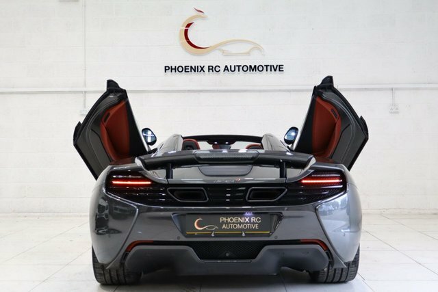McLaren 650S Spider 3.8T V8 Spider Ssg Euro 6 650 Ps Full LH16CWY Black #3
