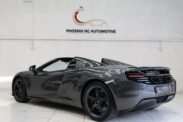 McLaren 650S Spider 3.8T V8 Spider Ssg Euro 6 650 Ps Full LH16CWY Black #6