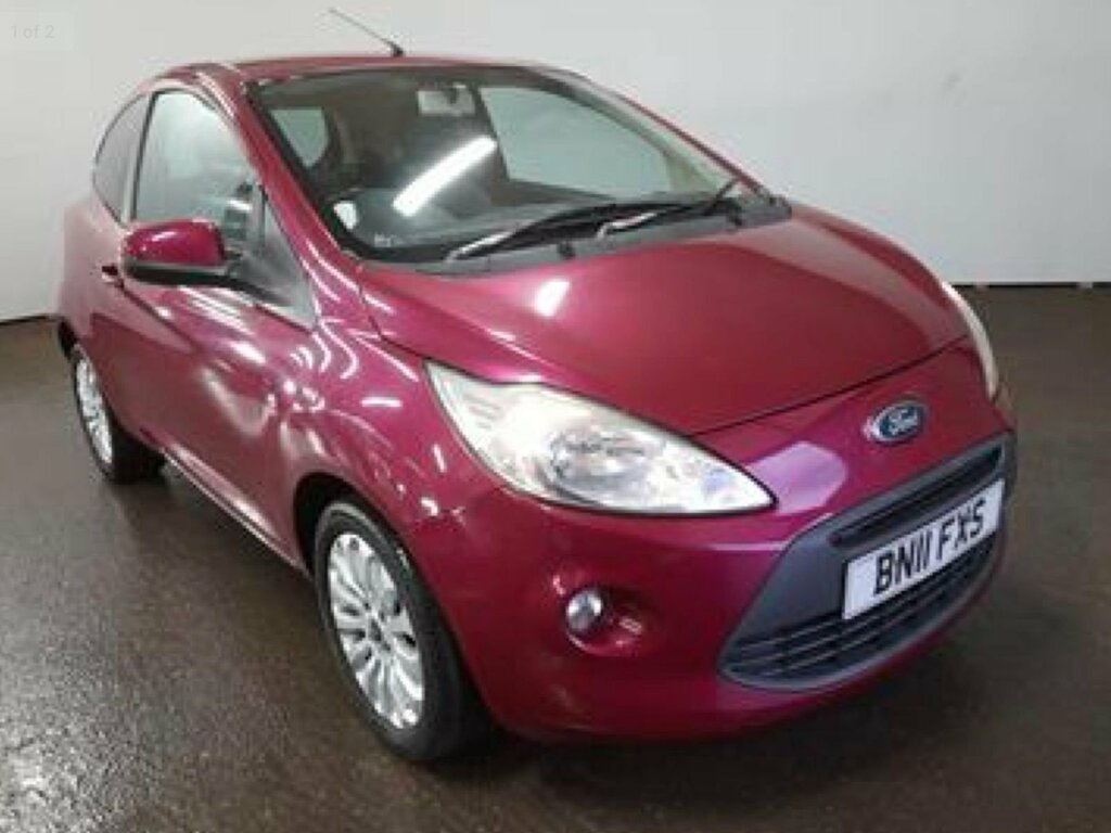 Ford KA 1.2L Zetec Hatchback Euro 5 68 Red