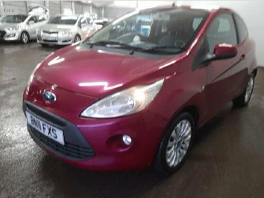 Ford KA 1.2L Zetec Hatchback Euro 5 68 Red #6
