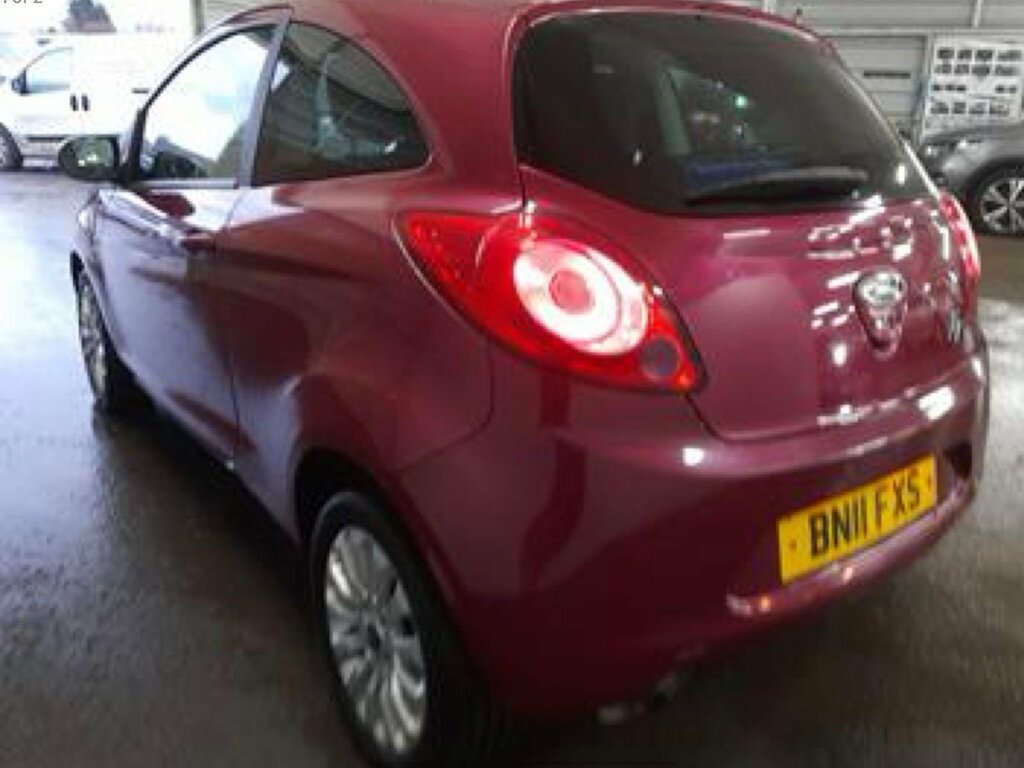 Ford KA 1.2L Zetec Hatchback Euro 5 68 Red #5
