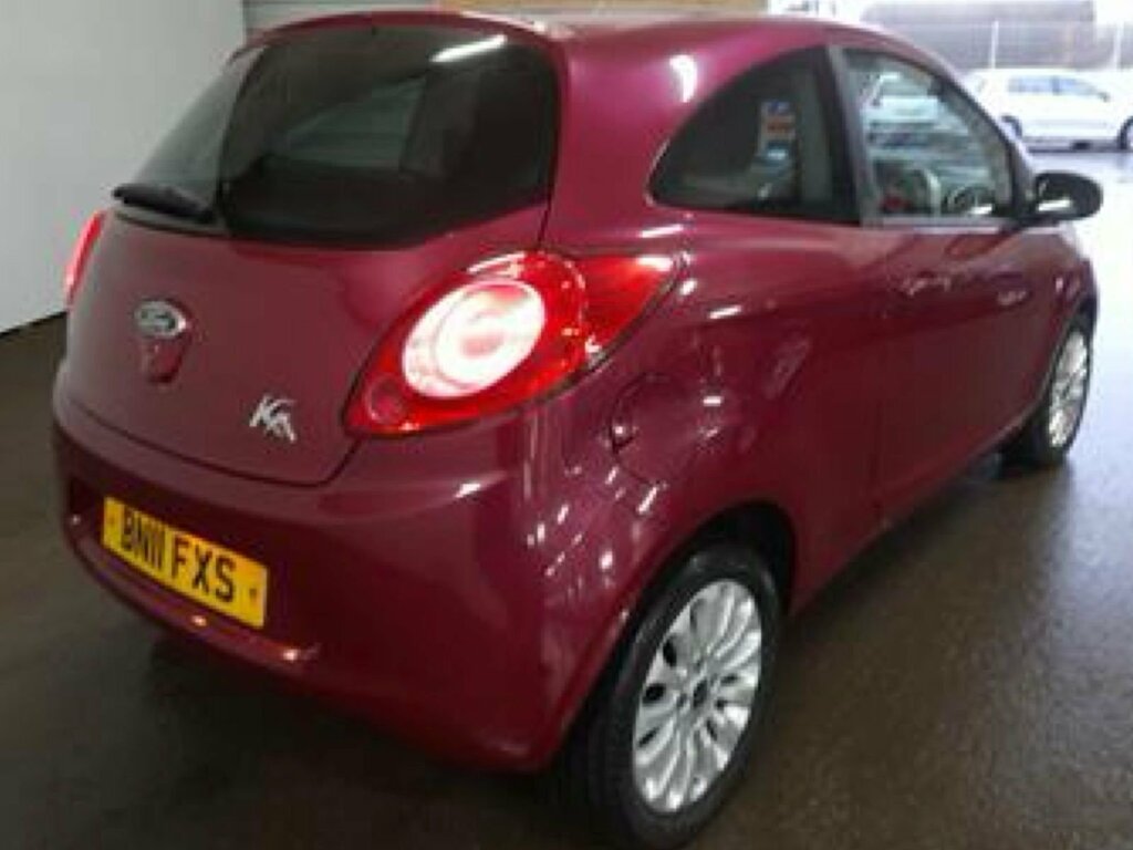 Ford KA 1.2L Zetec Hatchback Euro 5 68 Red #4