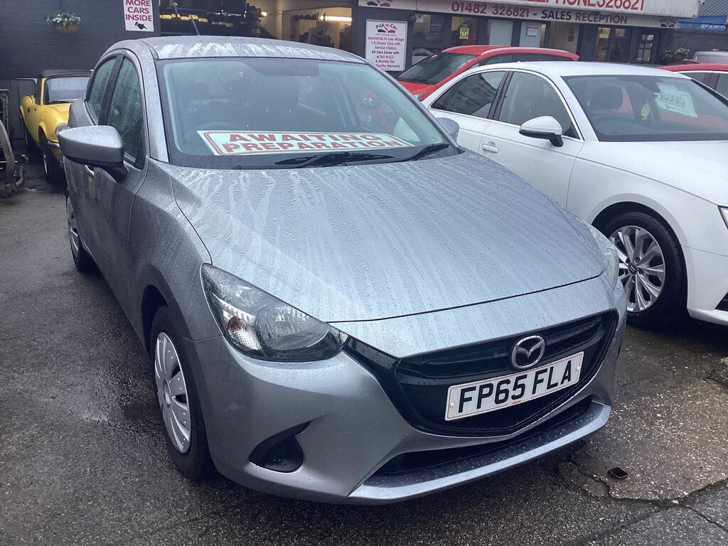 Mazda 2 1.5L Se Hatchback Euro 6 74 Bhp Silver