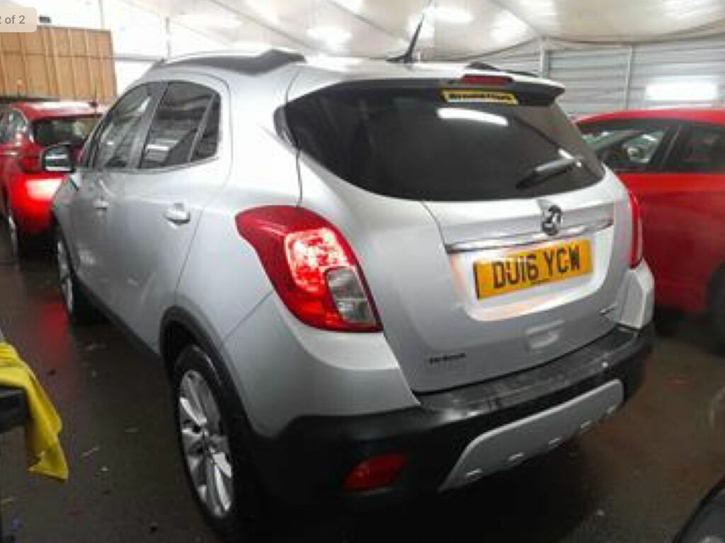 Vauxhall Mokka 1.4L Se Ss Suv Euro 6 138 Bhp DU16YCW Silver #3