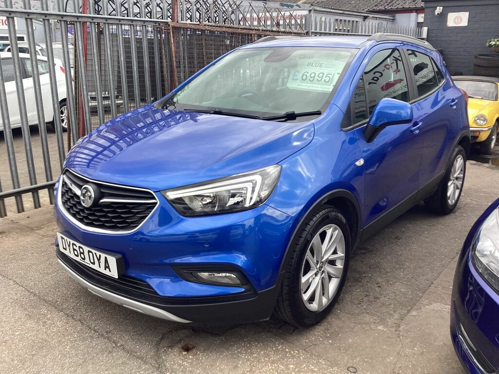 Vauxhall Mokka X 1.4L Active Ecotec Ss Suv Euro DY68OYA Blue #3