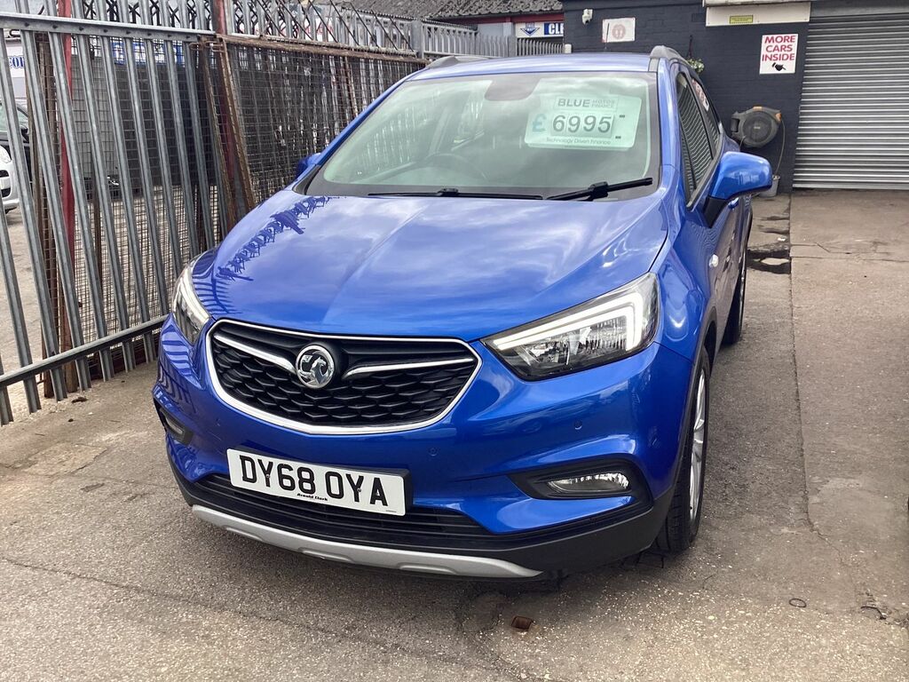 Vauxhall Mokka X 1.4L Active Ecotec Ss Suv Euro DY68OYA Blue #2