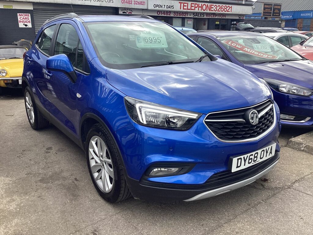 Vauxhall Mokka X 1.4L Active Ecotec Ss Suv Euro DY68OYA Blue #6